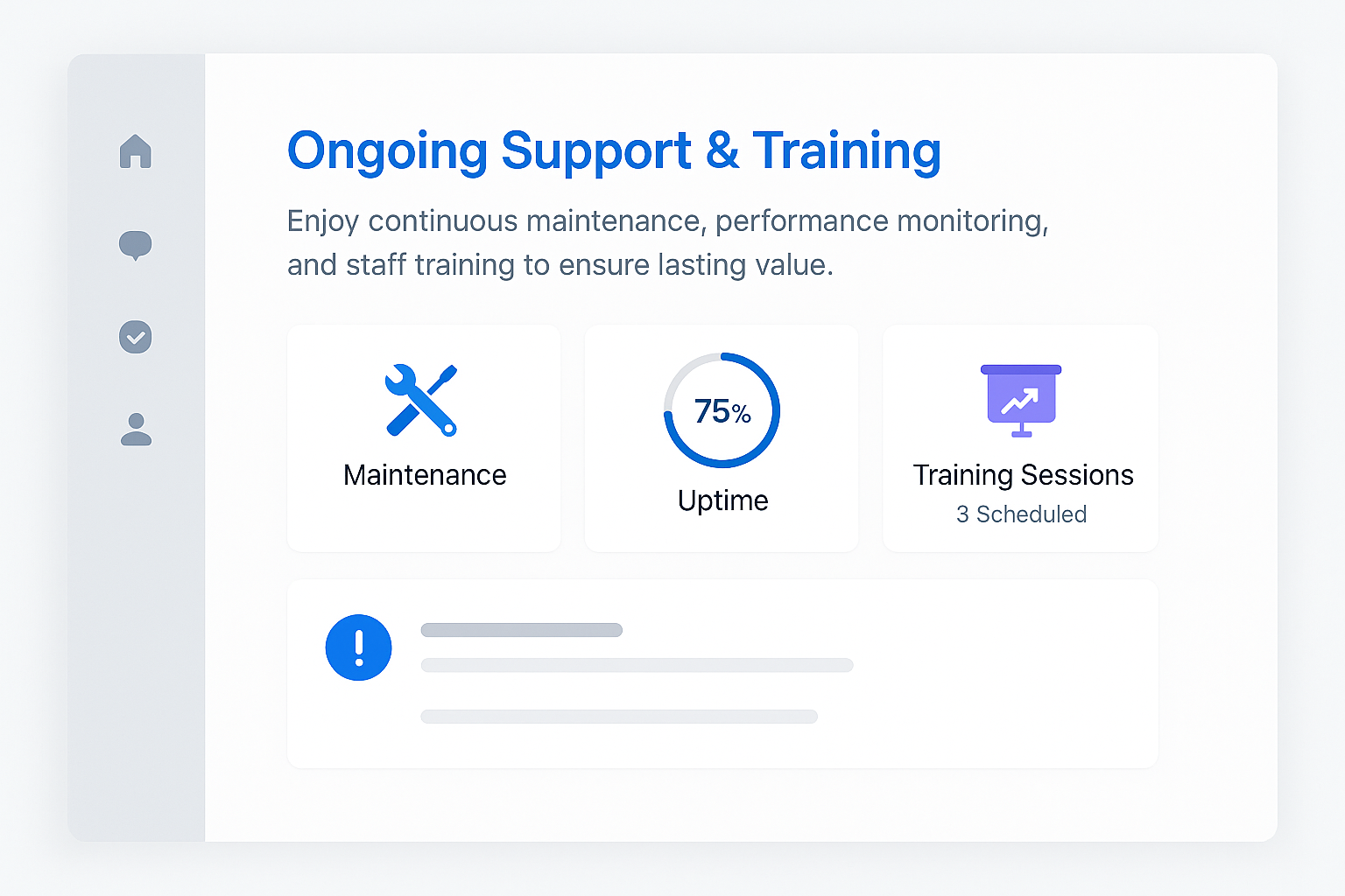 Ongoing Support & Training